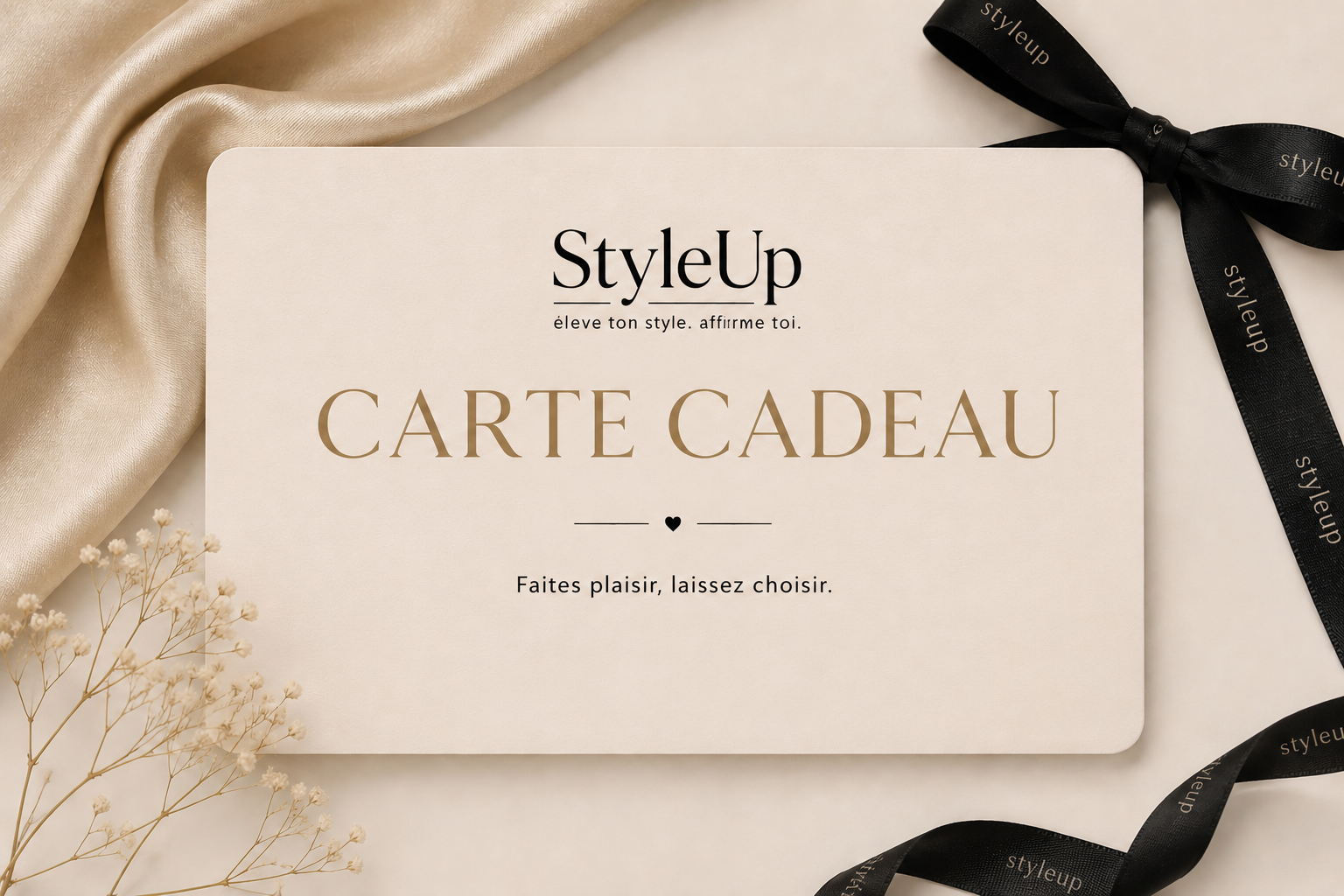 Carte cadeau StyleUp