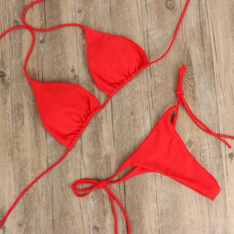 Bikini 2 Pièces Push-Up – Élégance & Confiance à la Plage