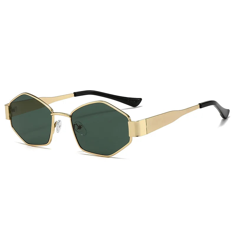 Lunettes de Soleil Hexagonales Tendance – Style Moderne & Élégant