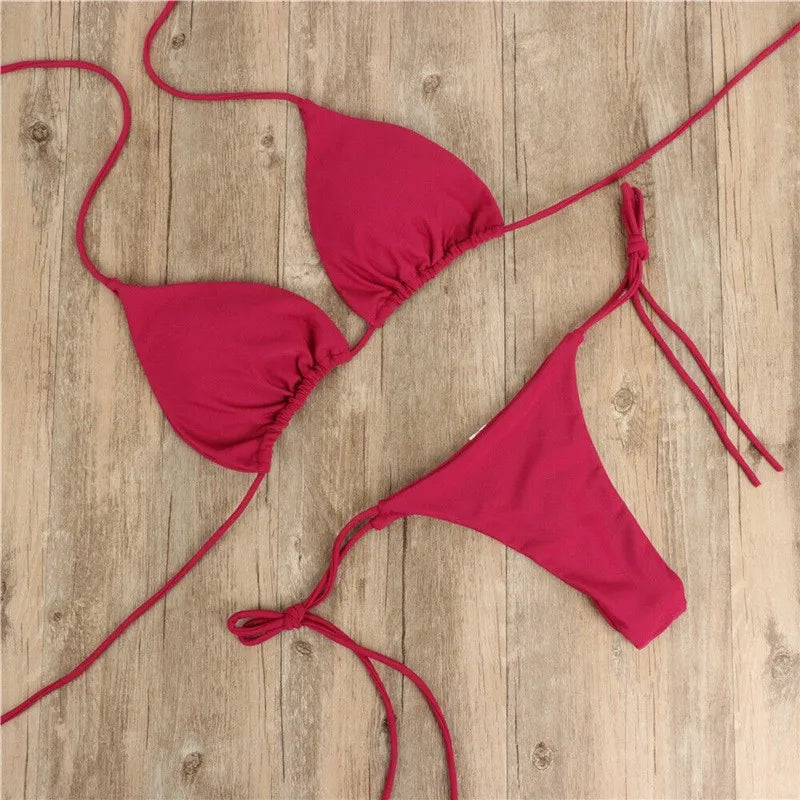 Bikini 2 Pièces Push-Up – Élégance & Confiance à la Plage