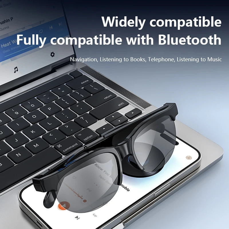 Lunettes Connectées Vivo IA – Audio Bluetooth & Assistance Intelligente