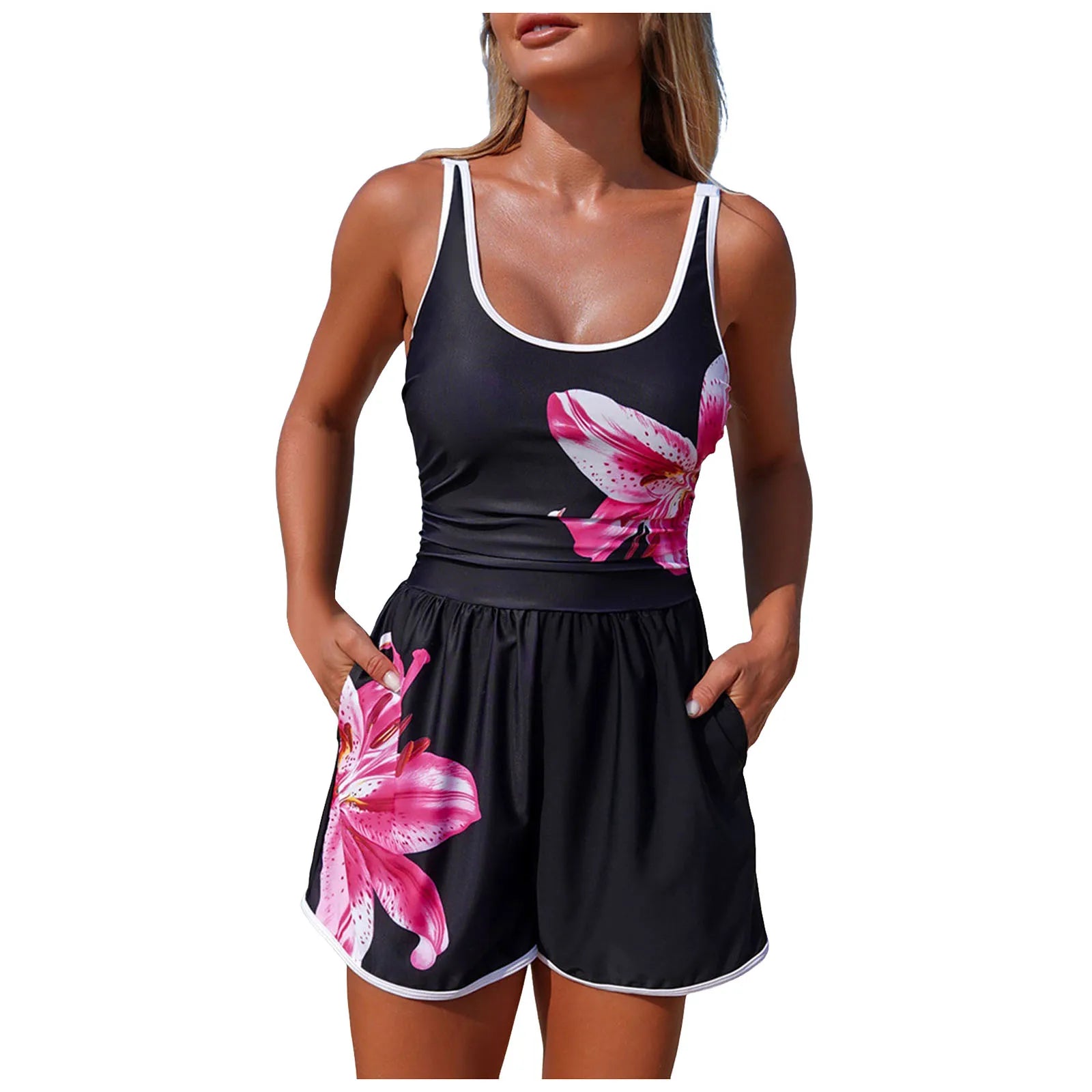 Maillot de Bain 1 Pièce Femme – Style Sport & Élégance