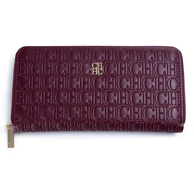 Portefeuille Femme Élégant à Fermeture Zippée – Grande Capacité & Finition Premium