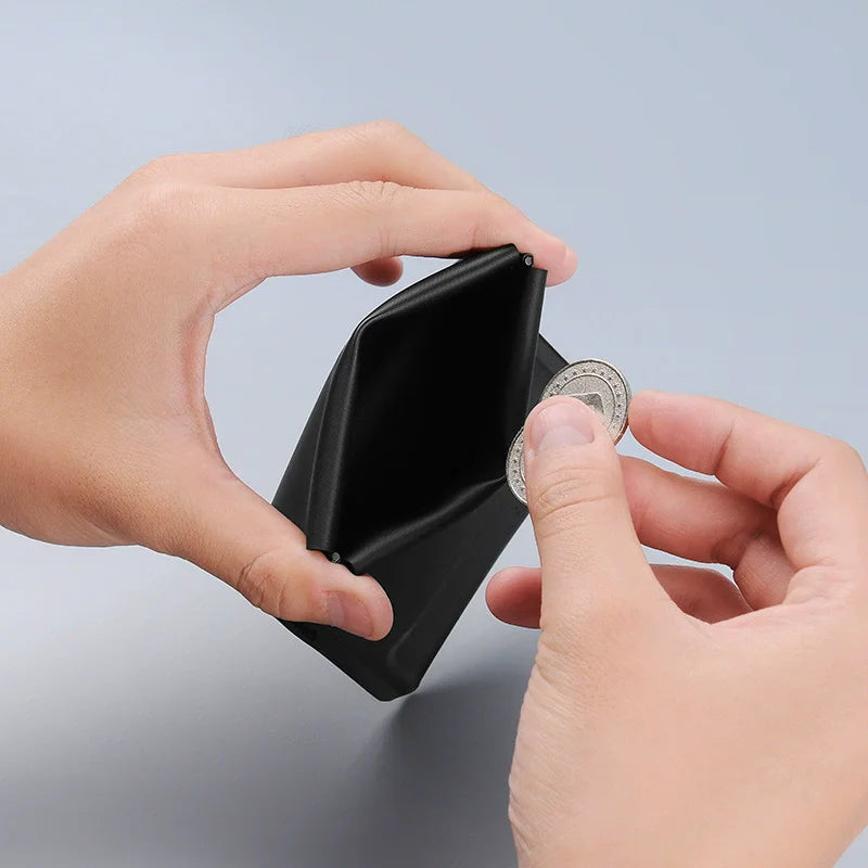 Mini Portefeuille Magnétique Ultra Léger – Compact, Moderne & Pratique
