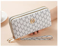 Portefeuille Double Zip Grande Capacité – Organisation Maximale & Style Moderne