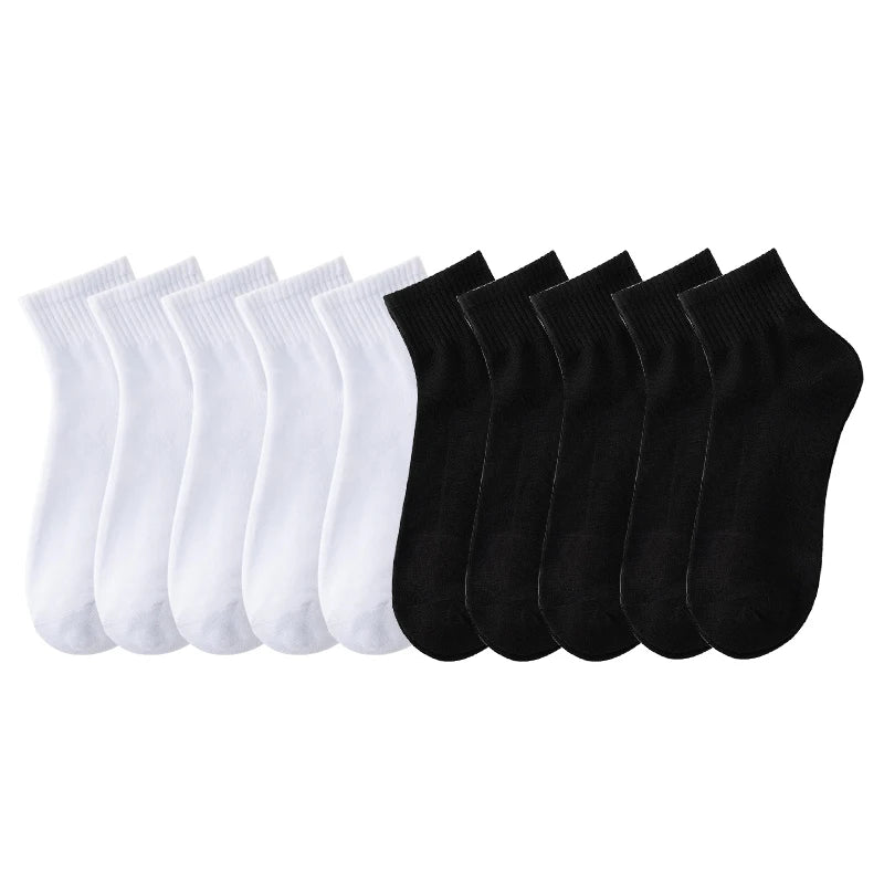 Lot de 10 Paires de Chaussettes Respirantes Homme – Élégance & Confort Quotidien
