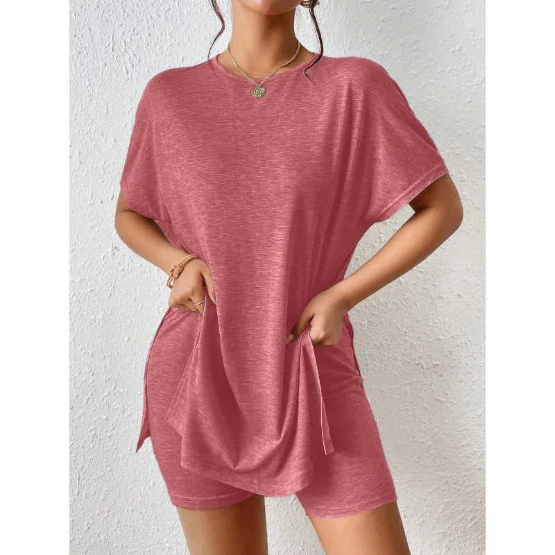 Pyjama Femme Été 2 Pièces – Léger, Confortable & Respirant