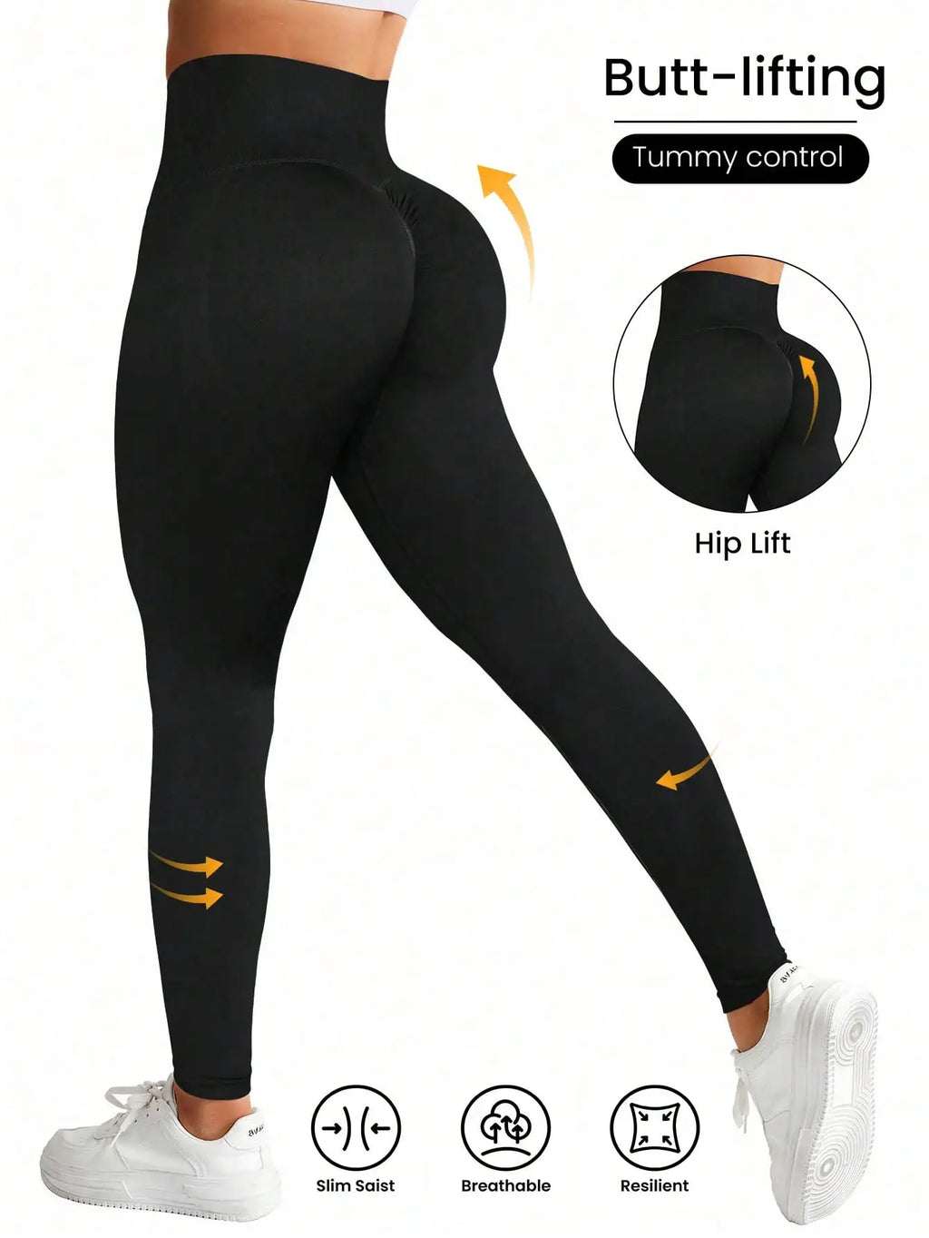 Legging Taille Haute Sculptant – Confort & Performance