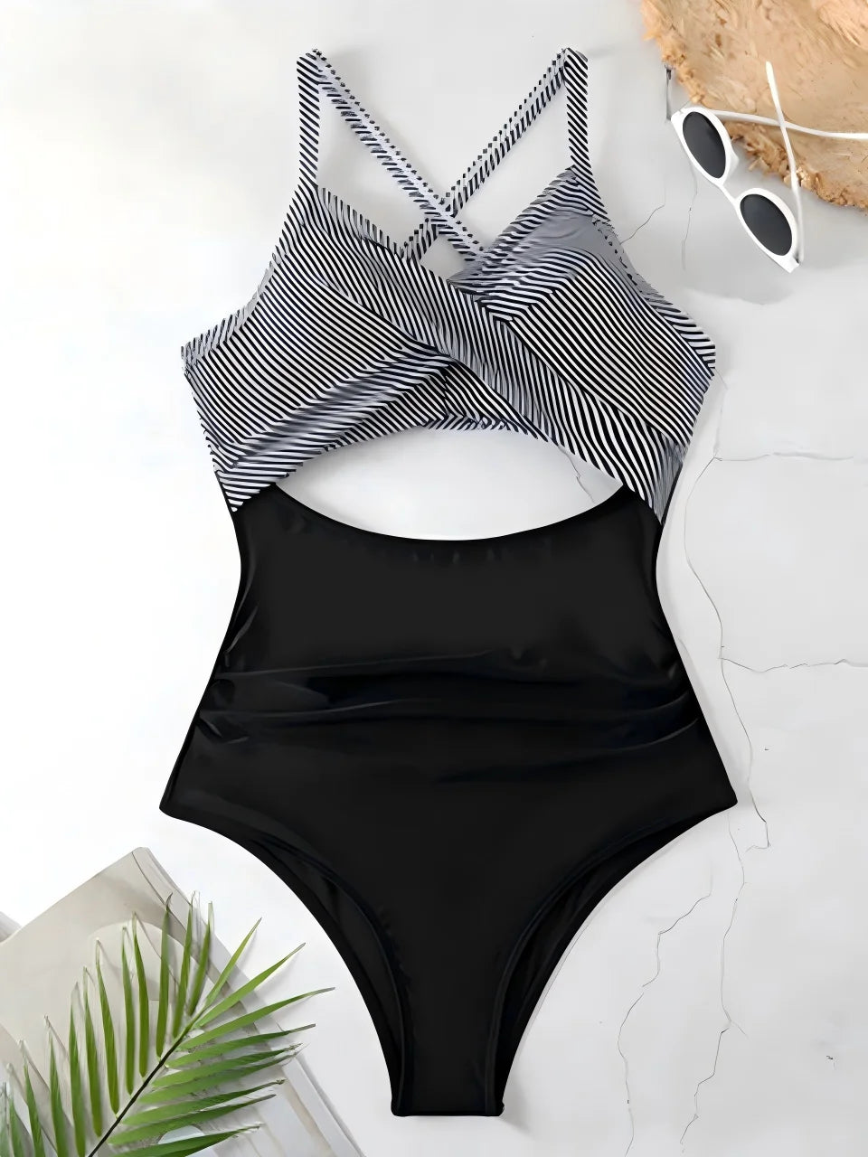 Maillot de Bain 1 Pièce Froncé – Élégance Sculptante