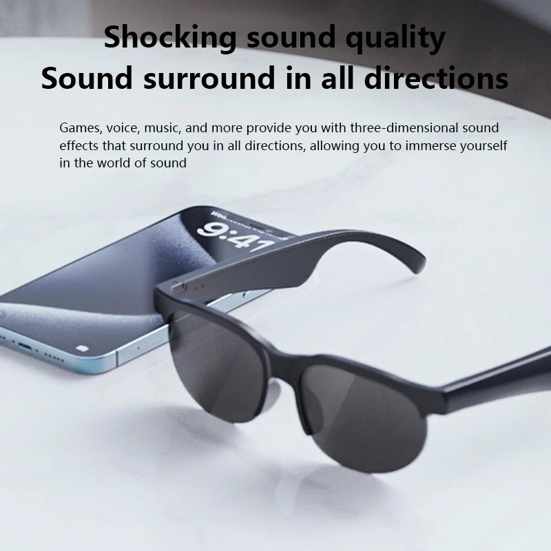 Lunettes Connectées Vivo IA – Audio Bluetooth & Assistance Intelligente