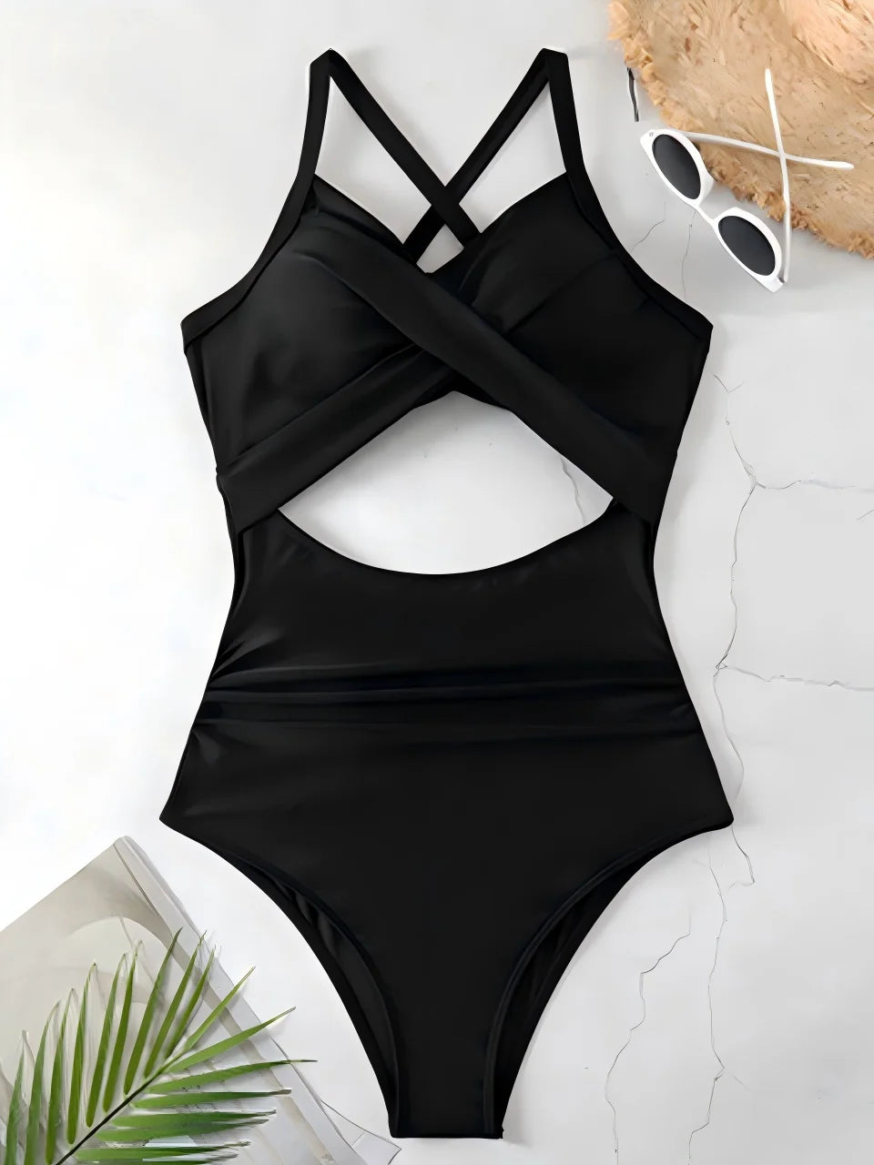 Maillot de Bain 1 Pièce Froncé – Élégance Sculptante