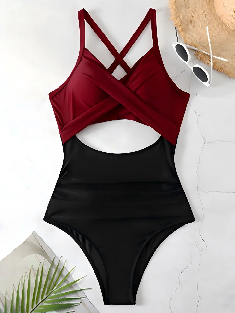 Maillot de Bain 1 Pièce Froncé – Élégance Sculptante