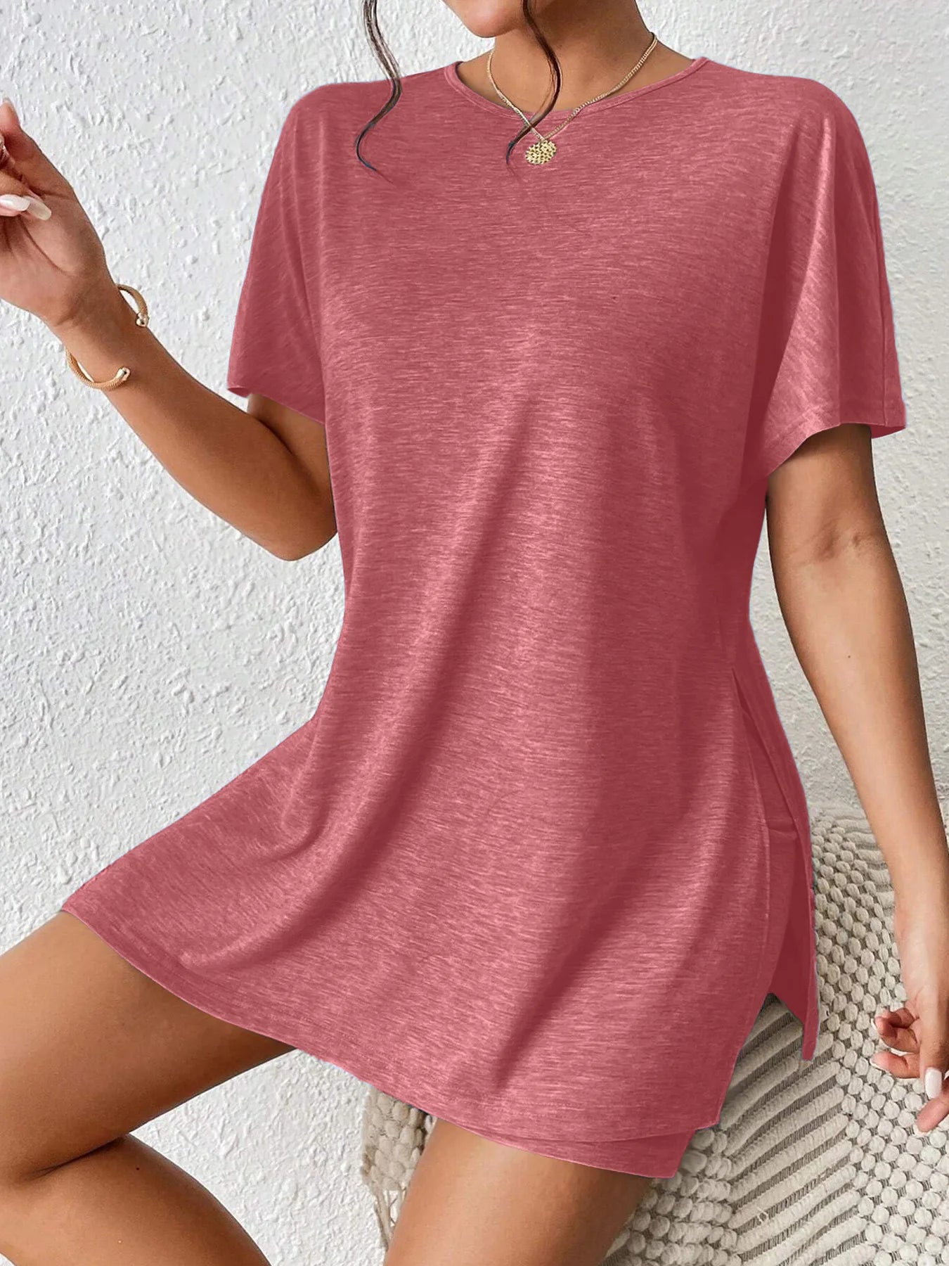 Pyjama Femme Été 2 Pièces – Léger, Confortable & Respirant