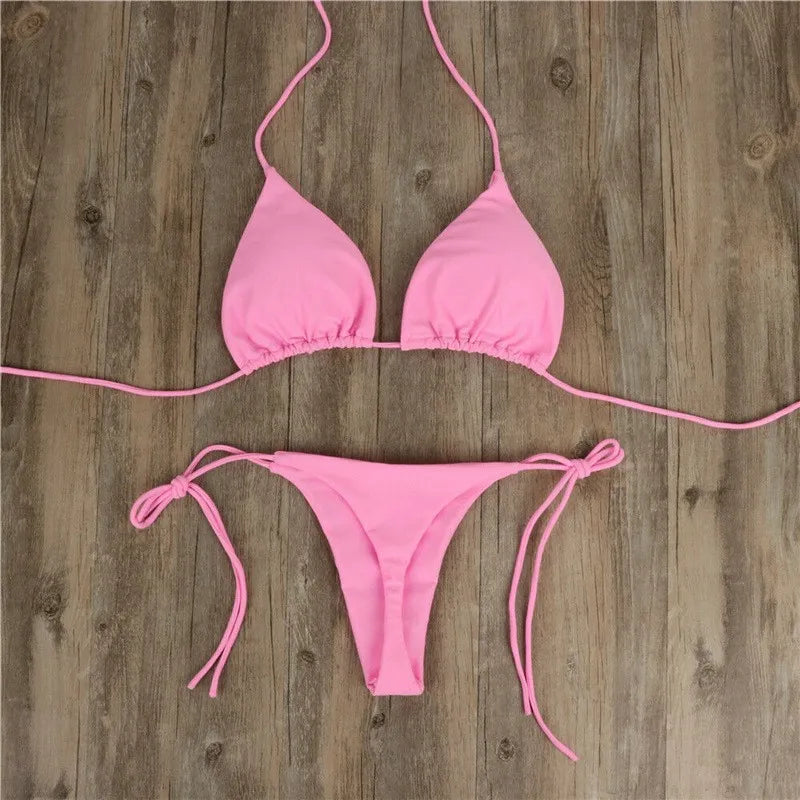 Bikini 2 Pièces Push-Up – Élégance & Confiance à la Plage
