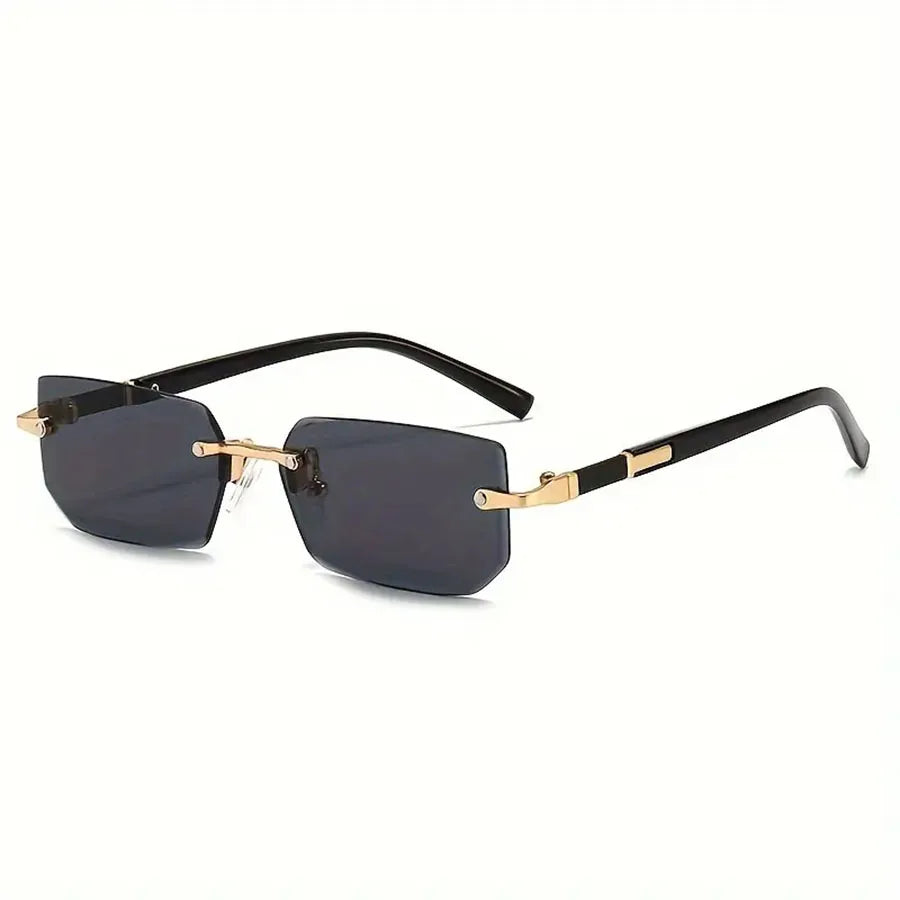 Lunettes de Soleil Sans Monture Colorées – Style Tendance & Original