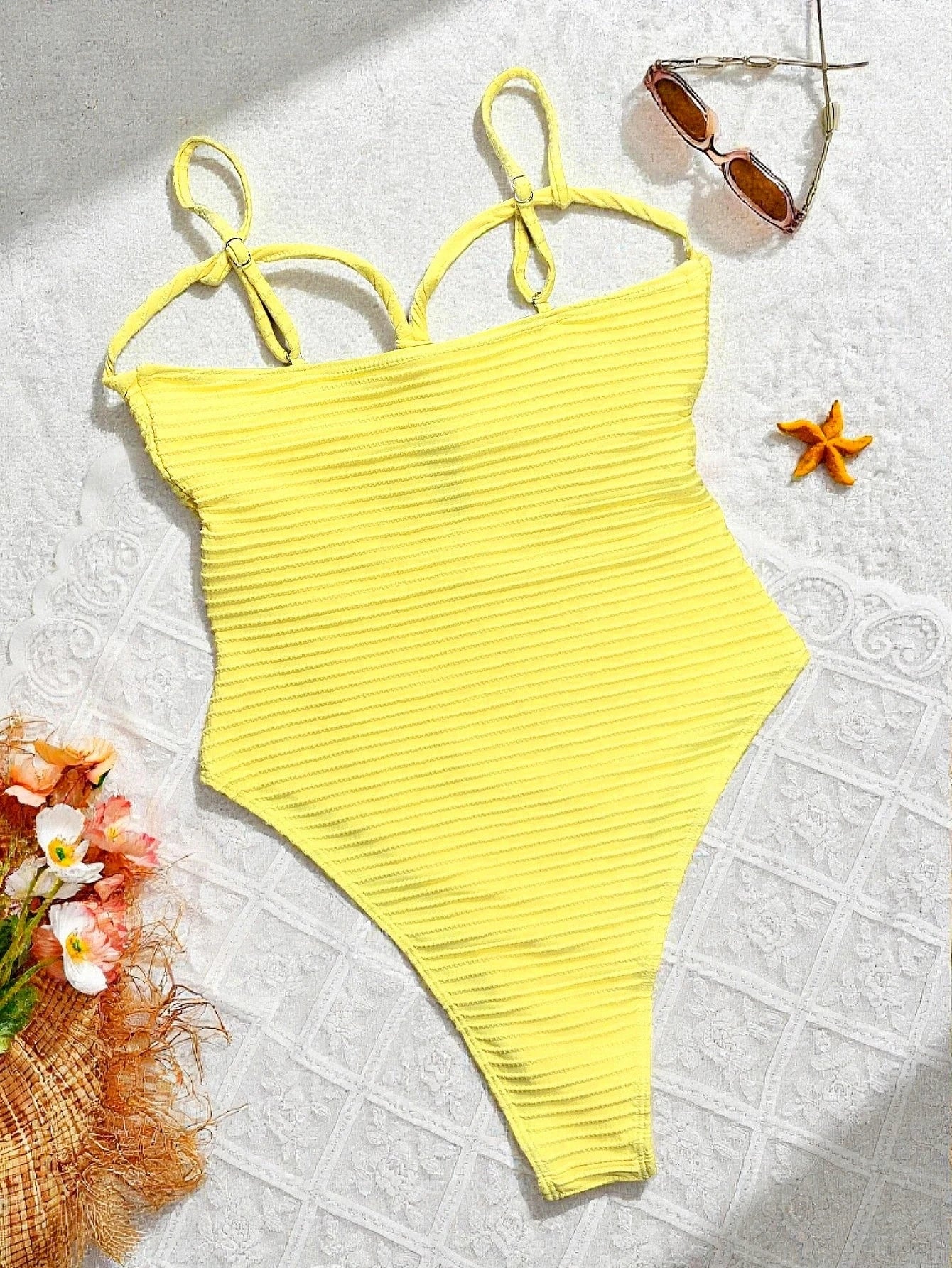 Maillot de Bain 1 Pièce Gainant Femme – Élégance Sculptante