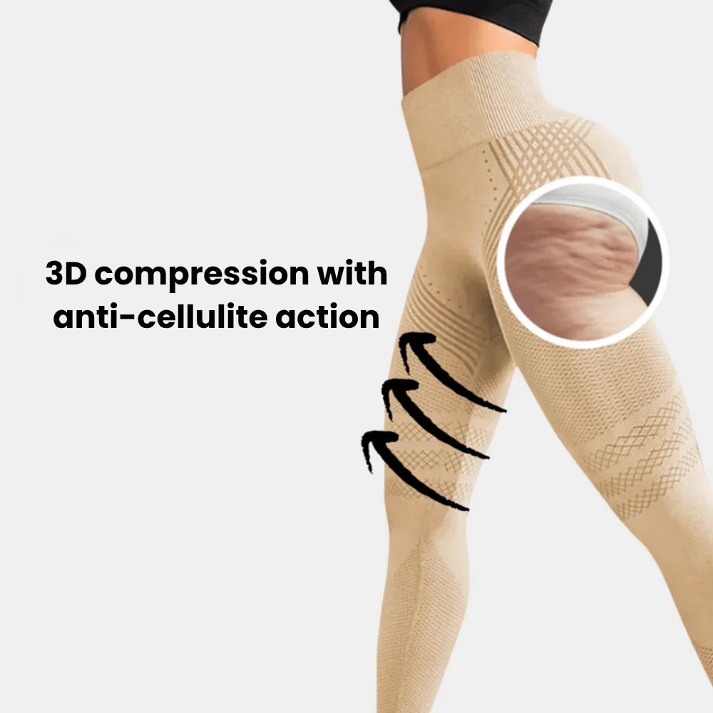Legging Compression Sculptant Taille Haute – Effet Galbant