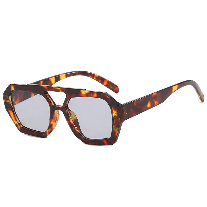 Lunettes de Soleil Sans Monture Colorées – Style Tendance & Original
