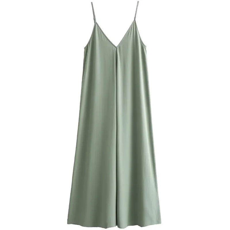 Robe Longue Élégante Dos Nu – Coupe Fluide & Féminine