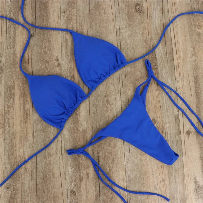Bikini 2 Pièces Push-Up – Élégance & Confiance à la Plage