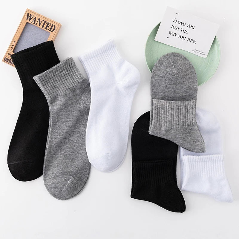 Lot de 10 Paires de Chaussettes Respirantes Homme – Élégance & Confort Quotidien