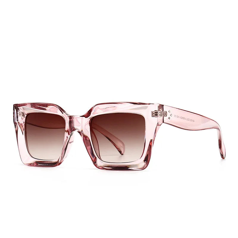 Lunettes de Soleil Carrées Rétro Unisexe – Élégance Intemporelle