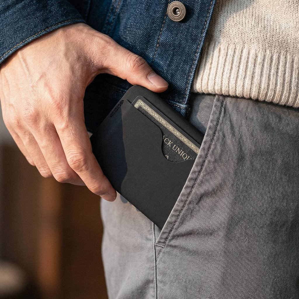 Mini Portefeuille Magnétique Ultra Léger – Compact, Moderne & Pratique