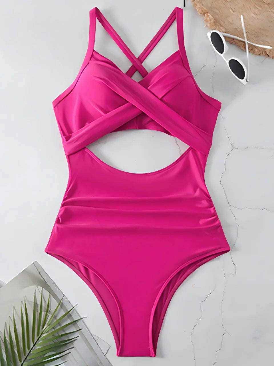 Maillot de Bain 1 Pièce Froncé – Élégance Sculptante
