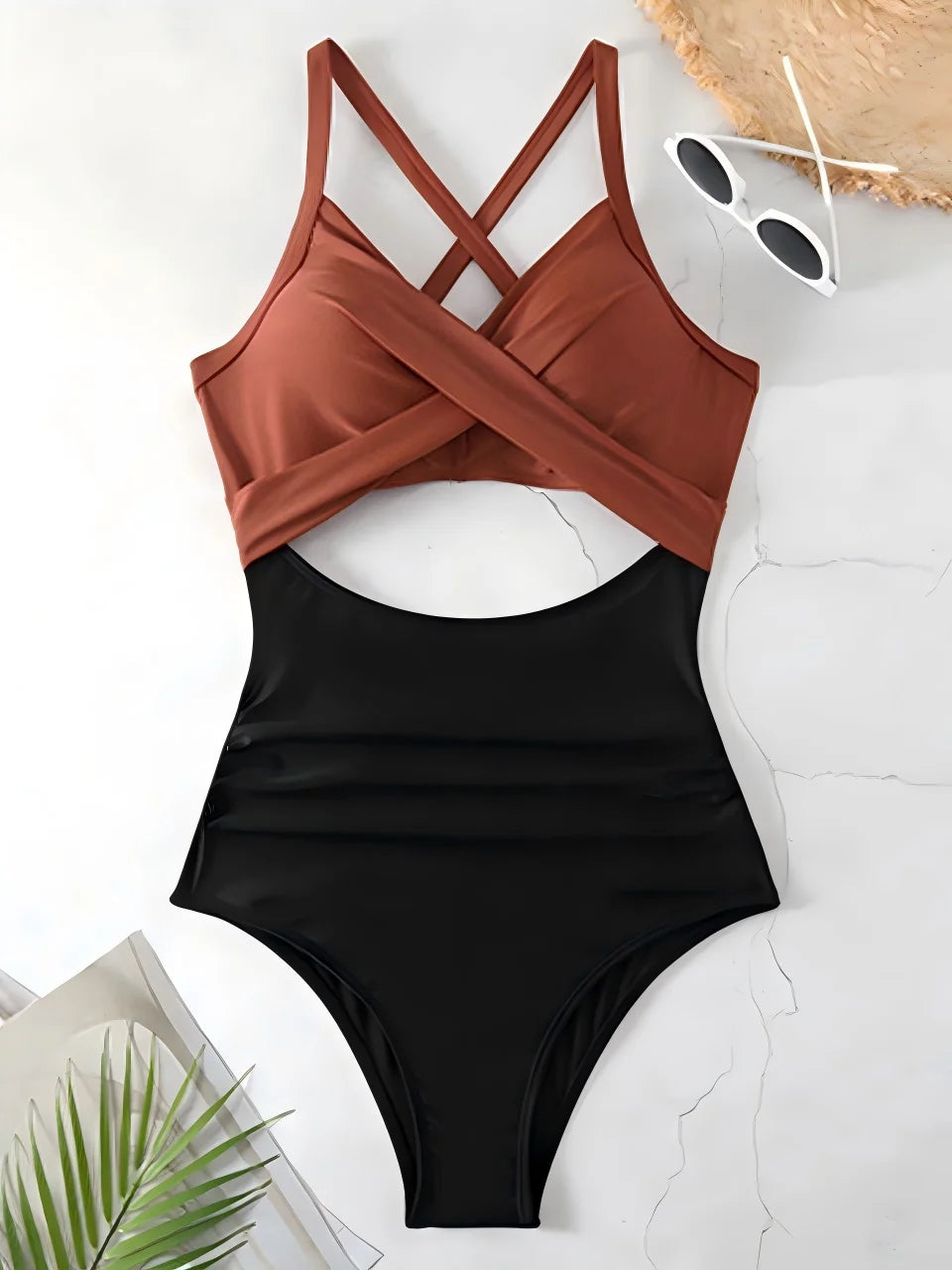 Maillot de Bain 1 Pièce Froncé – Élégance Sculptante