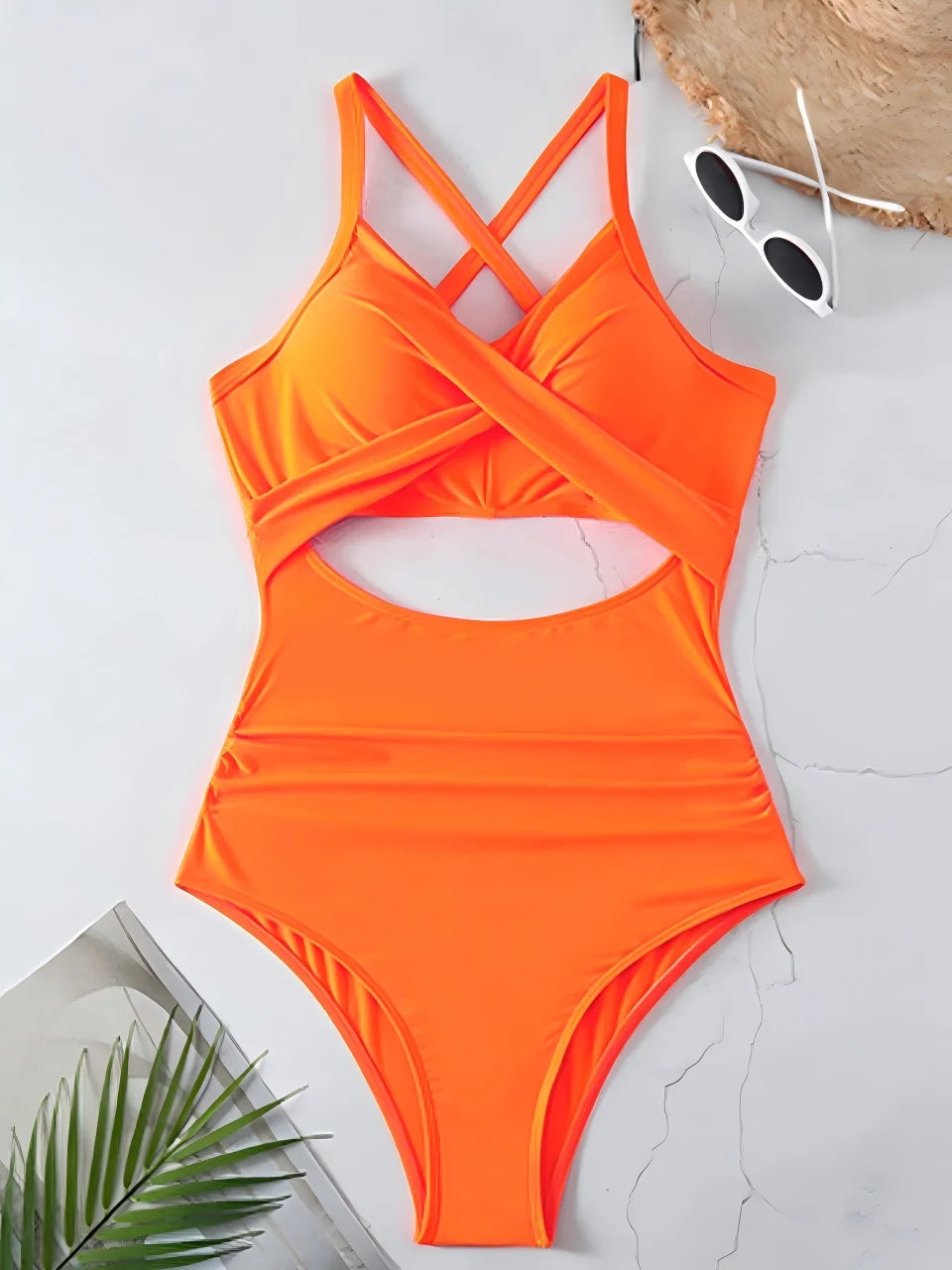 Maillot de Bain 1 Pièce Froncé – Élégance Sculptante
