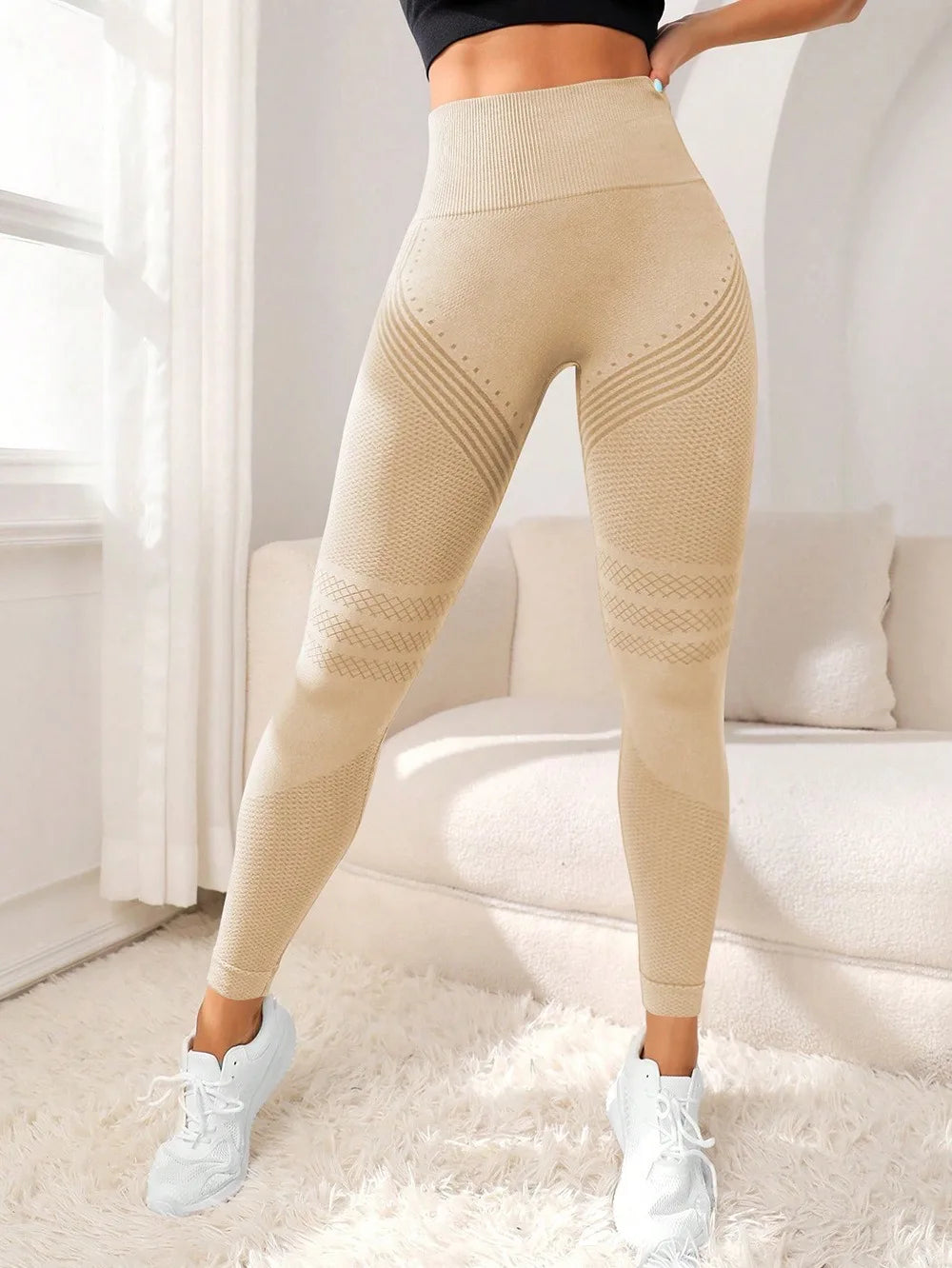 Legging Compression Sculptant Taille Haute – Effet Galbant