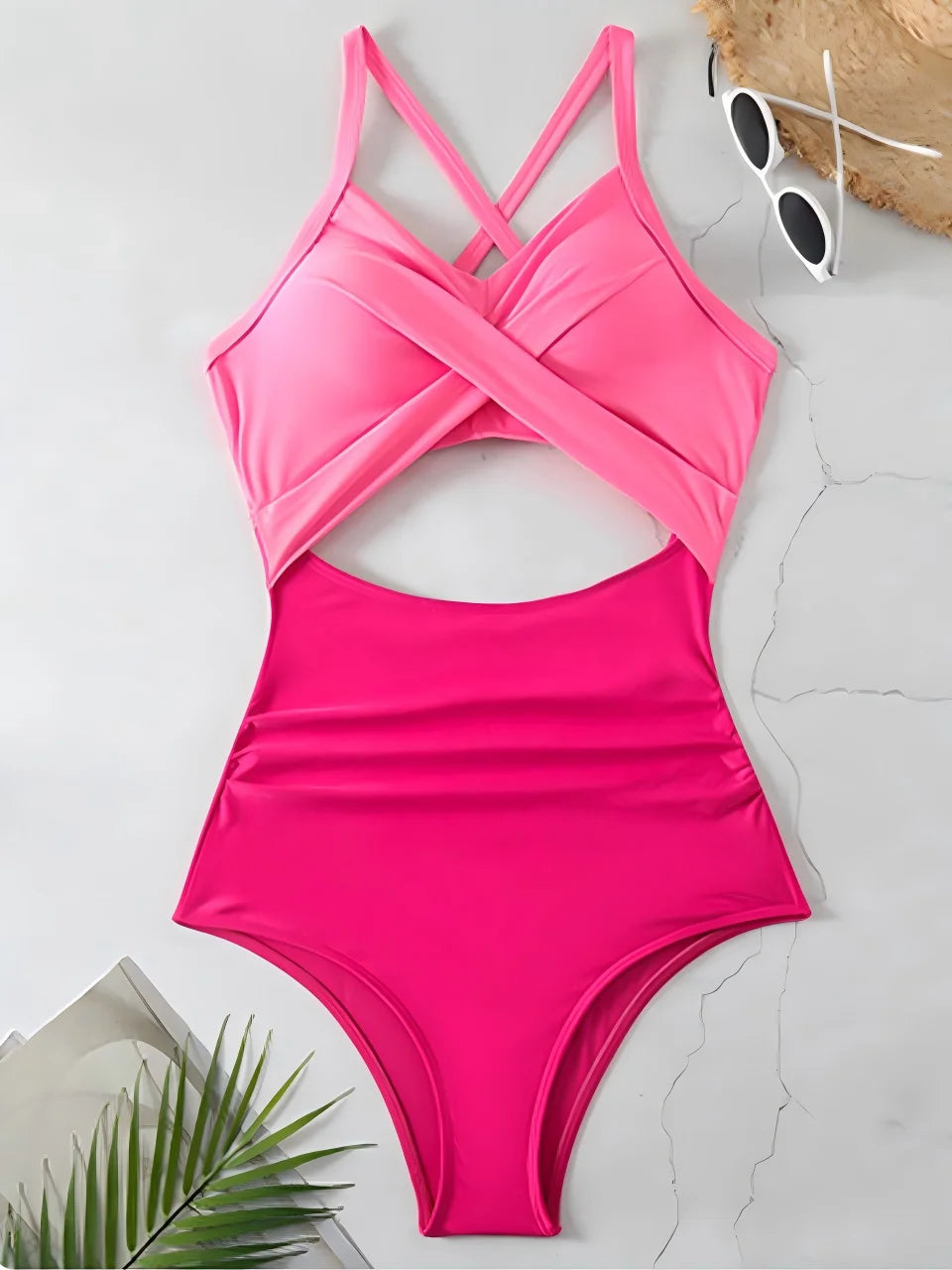 Maillot de Bain 1 Pièce Froncé – Élégance Sculptante