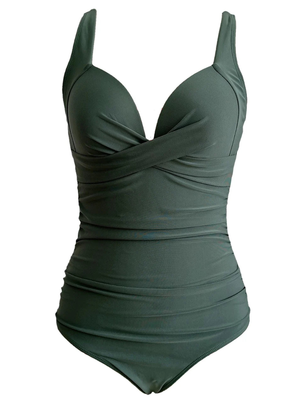 Maillot de Bain 1 Pièce Froncé – Élégance Sculptante