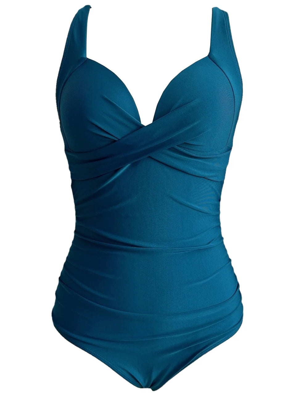 Maillot de Bain 1 Pièce Froncé – Élégance Sculptante