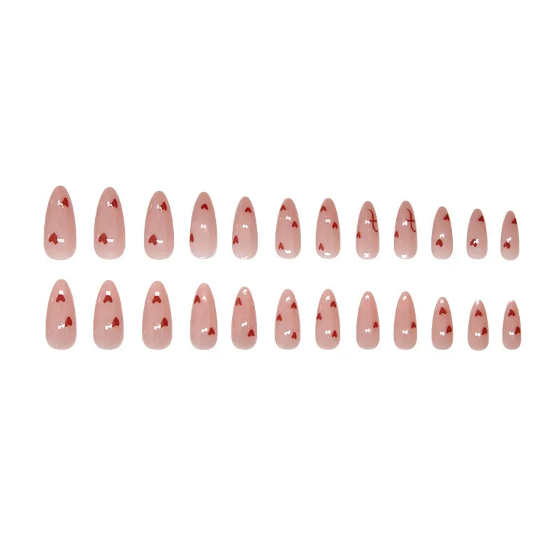Faux Ongles French Dégradé 24 Pièces – Style Doux & Féminin