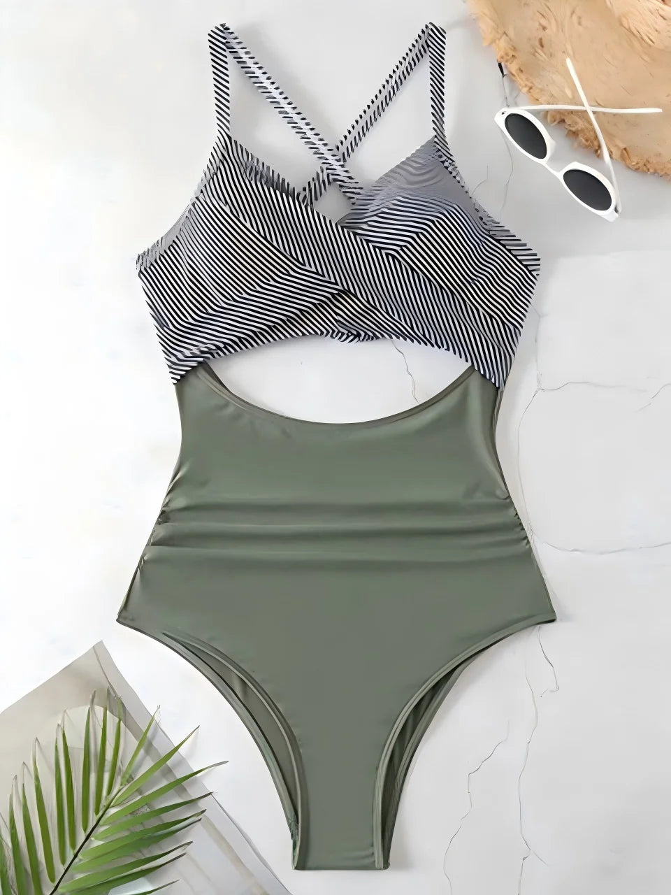 Maillot de Bain 1 Pièce Froncé – Élégance Sculptante