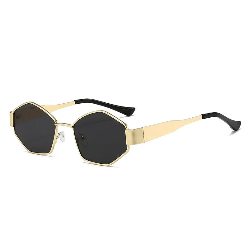 Lunettes de Soleil Hexagonales Tendance – Style Moderne & Élégant