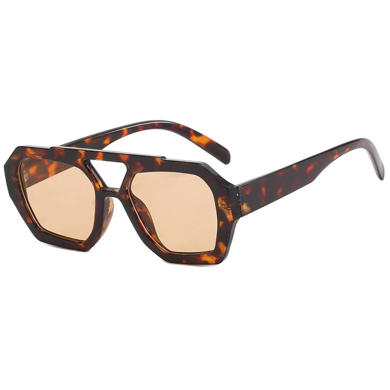 Lunettes de Soleil Sans Monture Colorées – Style Tendance & Original